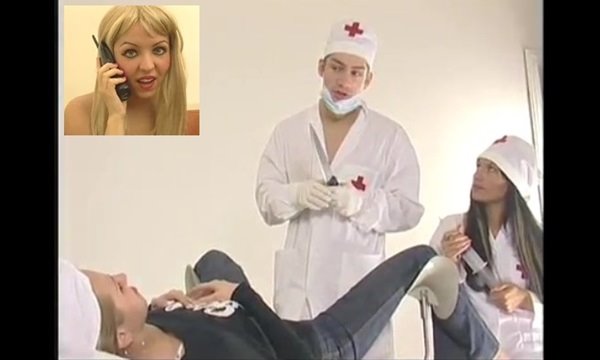 Трудовые будни молодых русских медсестричек и интернов.