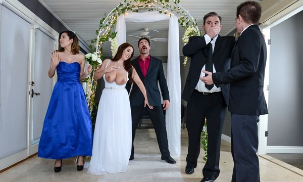 Мужик в шоке и теряет сознание от выходки его неверной невесты в день свадьбы у алтаря.